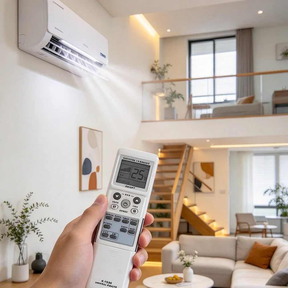 1000 in 1 K-1038E Air Conditioner Remote Control Long Transmission Range for Home Office Universal AC Replacement Controller