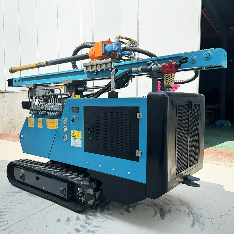 Advanced Customizable Diesel Hydraulic DTH Drilling System for Productive Surface Mining and Accurate Blasting Operations