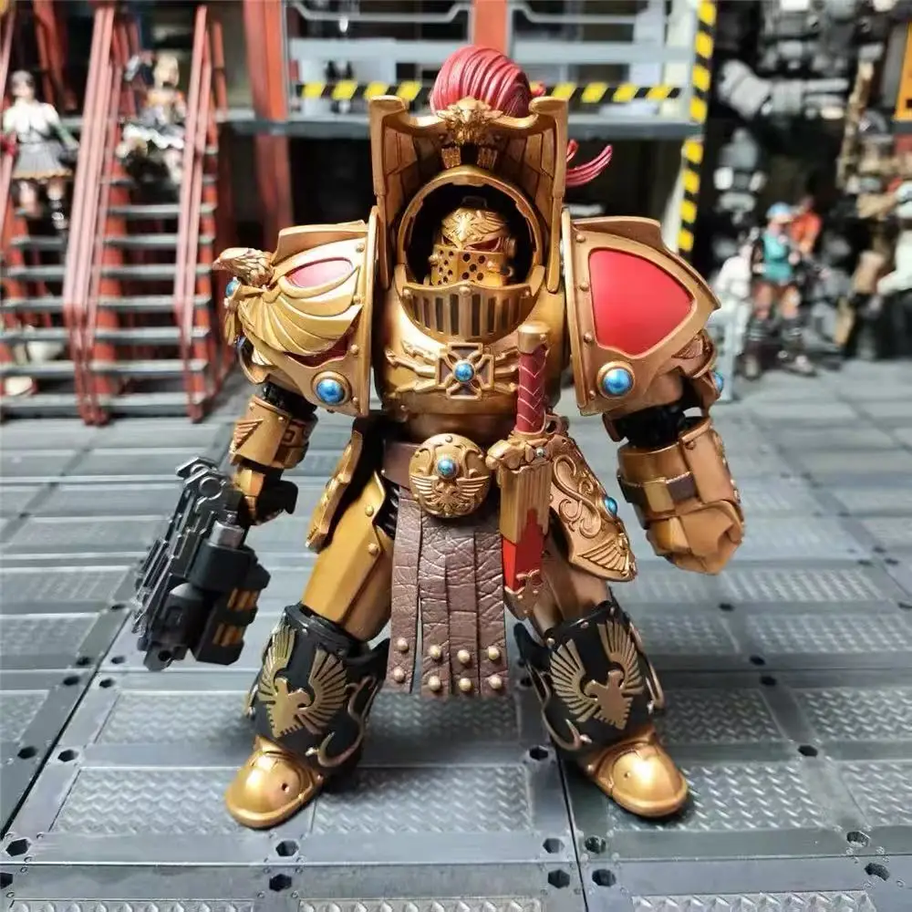 【JOYTOY】Warhammer 40K The Horus Heresy Legio Custodes Aquilon Terminator Squad modelo 1/18 figura de acción de juguete