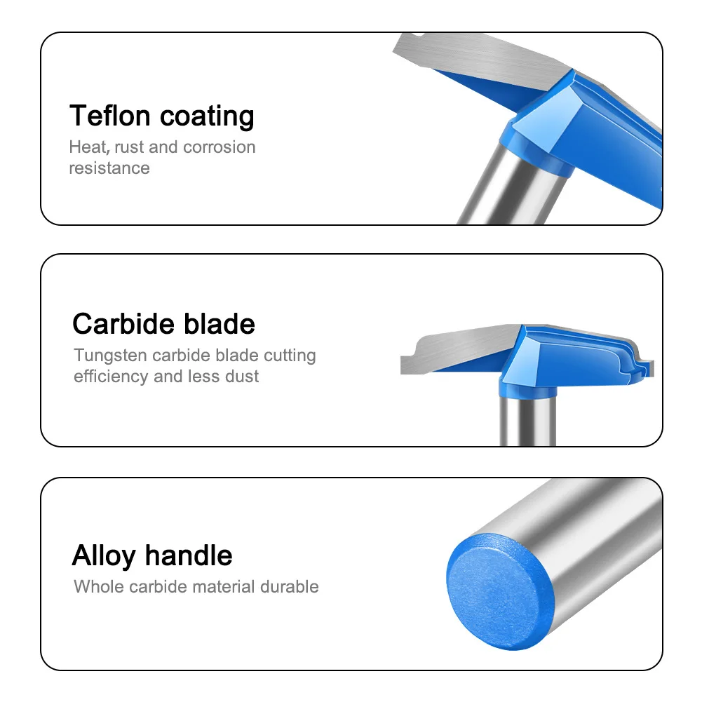 Router Bit Decorative Door Molding Tool Woodworking 1/2