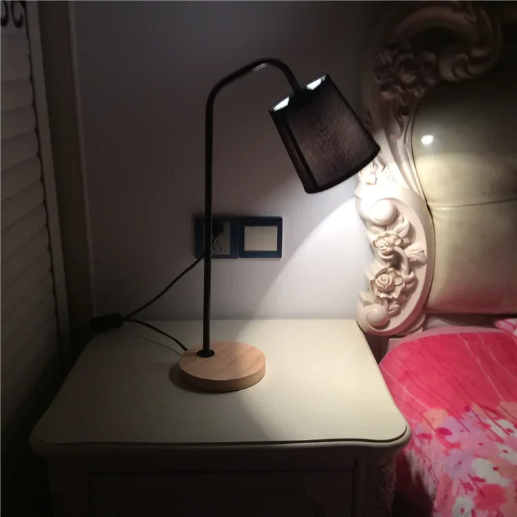 Modern minimalist table lamp study reading desk lamps bar counter household living room bedroom bedside lamp small night light