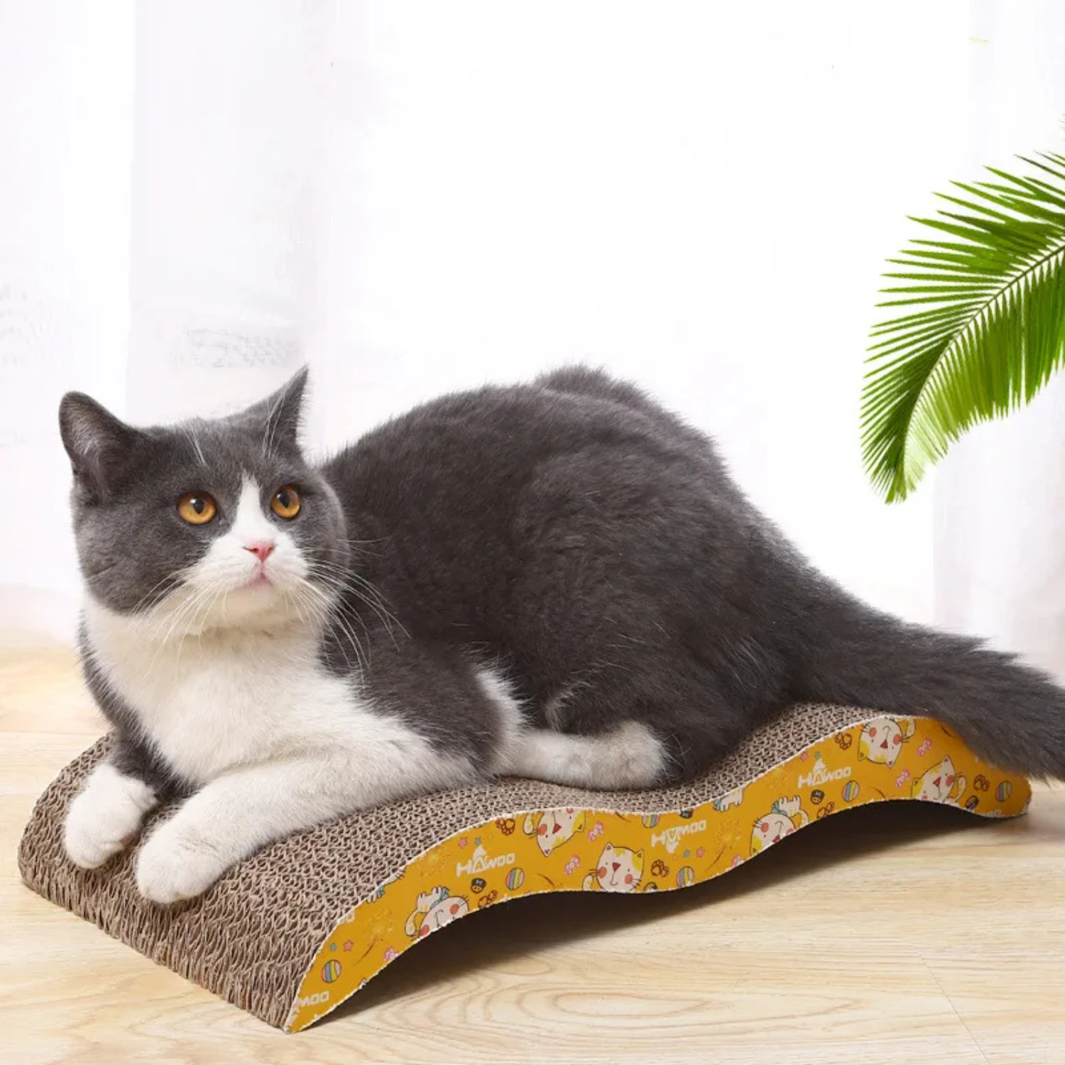 High-Quality, Top-Quality M-Shape Corrugated Paper Cat Scratch Guards for Effective and Long-Lasting Pet Scratch Protection - Pr