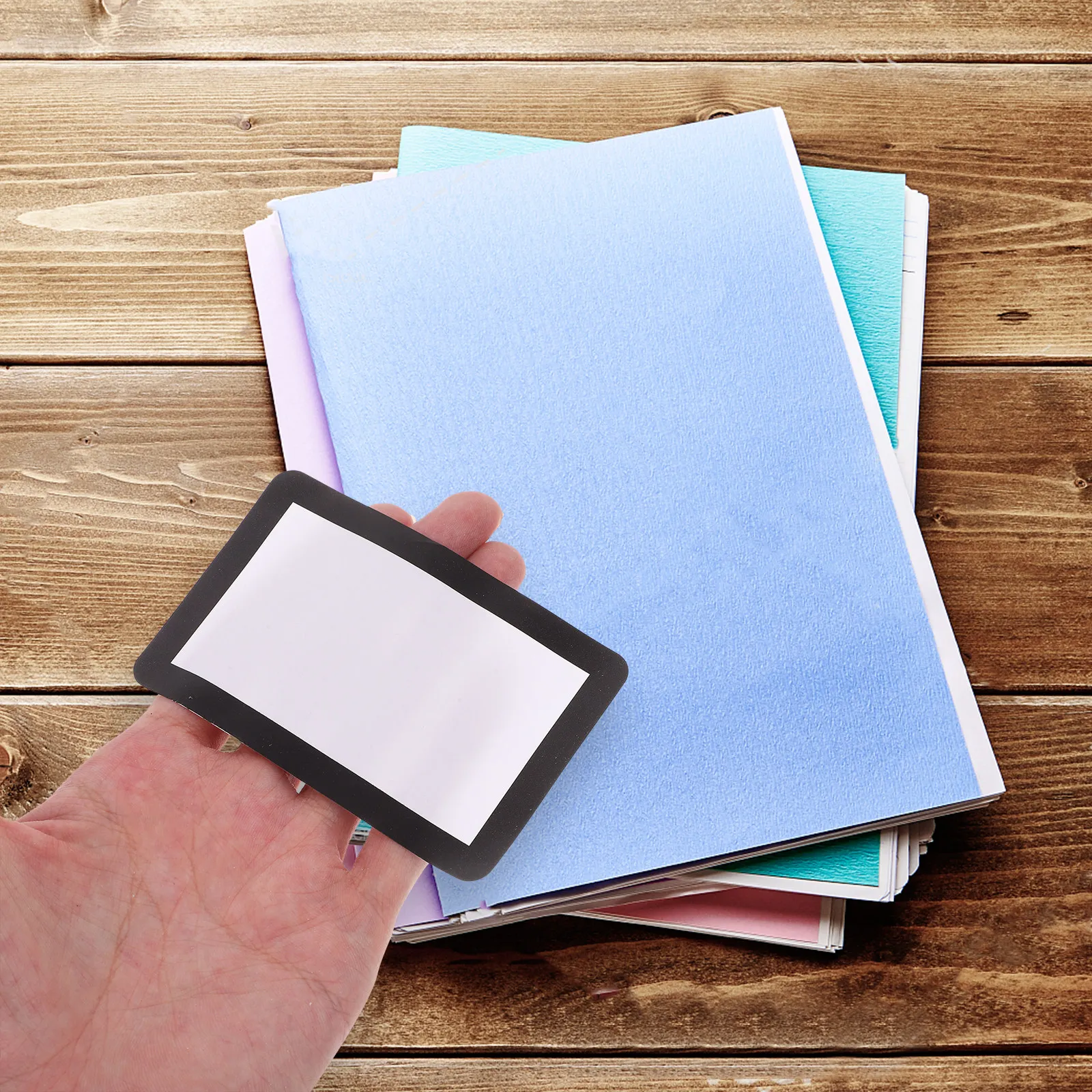 

60Pcs Border Name Labels for Kids Waterproof Adhesive Stickers for Classroom Supplies Home Office Use Blank Label Stickers