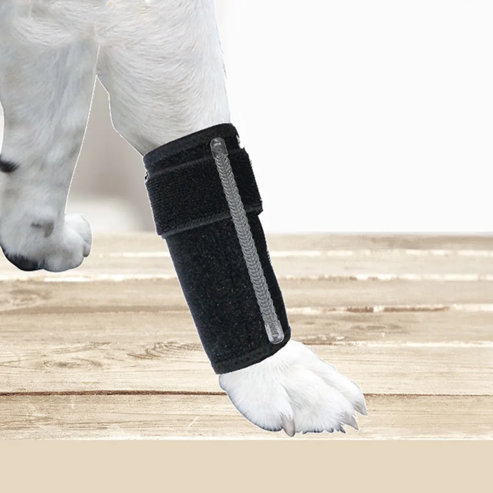 Dog Injurie Leg Knee Brace Strap Dog Fracture Fixation Splint Protect Joint Leg Guards Lying Hoof O-Leg Correction Cat Sprain