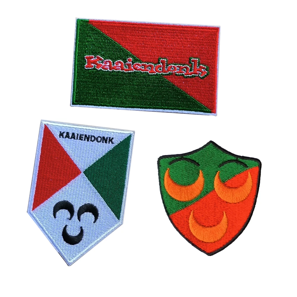 Carnaval Embleem for Clothing Iron on Embroidered Sew Applique Kaaiendonk Patch Patches Badge