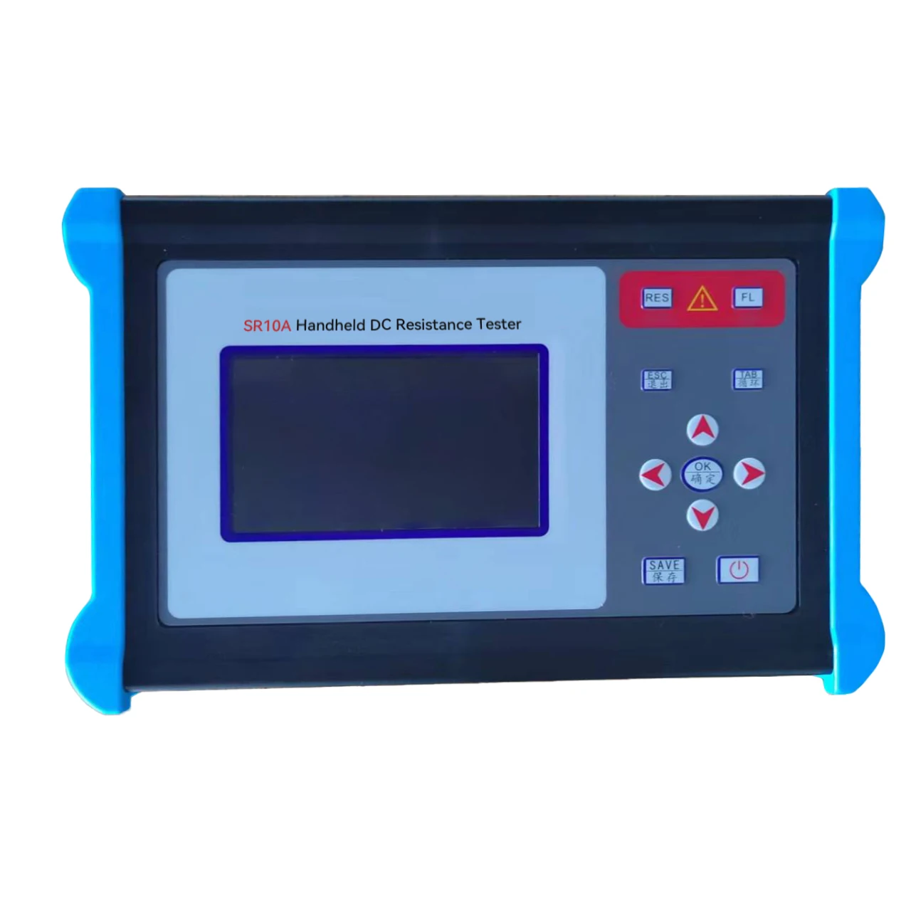 Handy DC Resistance Tester 10A Winding Resistance Test Meter Transformer 600W Ohmmeter DC Resistance Tester Milliohmmeter
