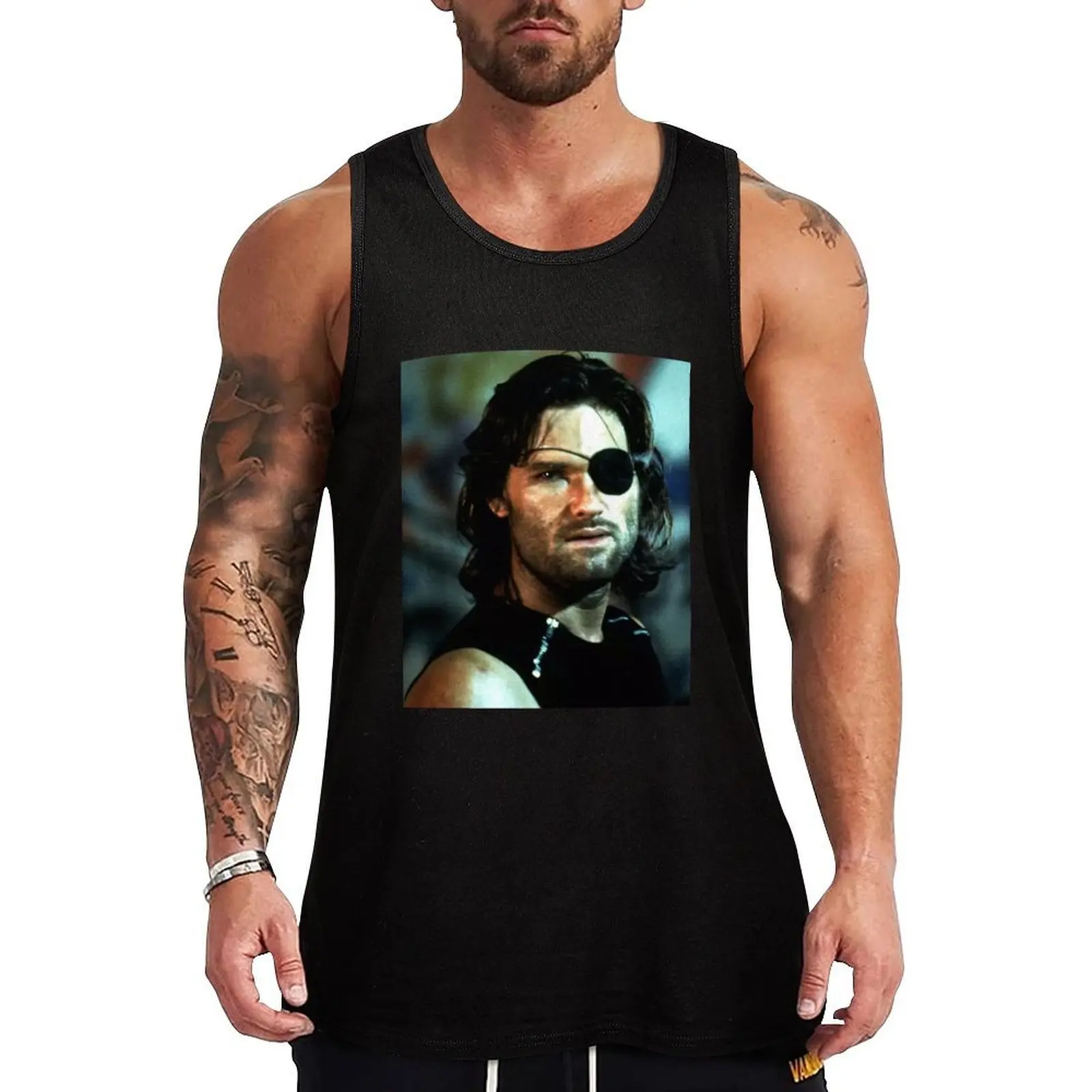 

,Kurt Russell to appear Tank Top plain t-shirt Gym wear men clothing