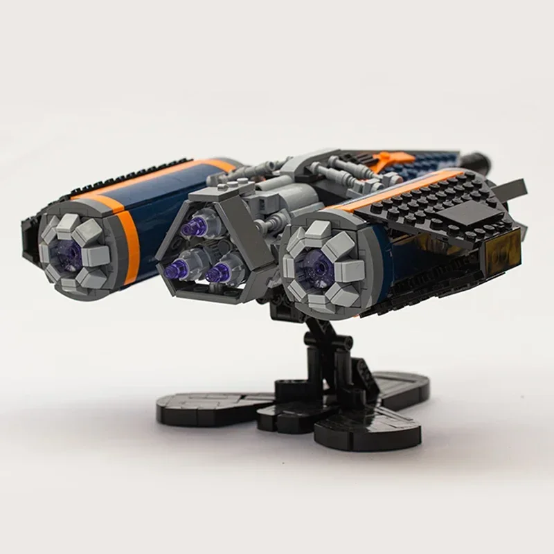 Moc อาคารอิฐรุ่น Destiny Arcadia-class Jumpship เทคโนโลยี Modular Blocks ของขวัญของเล่นเด็ก DIY ชุดประกอบ