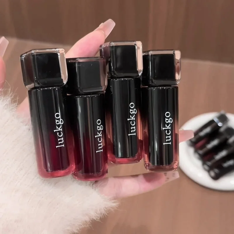 Black Brown Peel Off Tattoo Liquid Lipstick Waterproof Lasting Lipliner Matte Lip Tint Brown Contour Tear-off Lip Stain Cosmetic