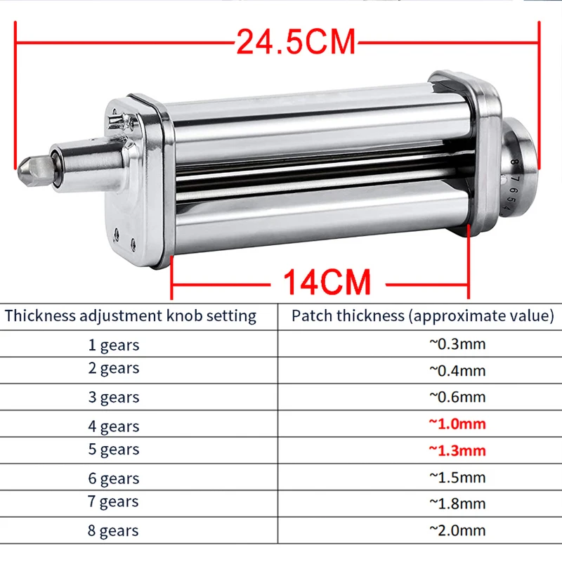 1pc Pasta Roller Cutter Maker for KitchenAid Spaghetti Fettucine Accessories Noodle Kitchen Aid Stand Attachment Making Tools