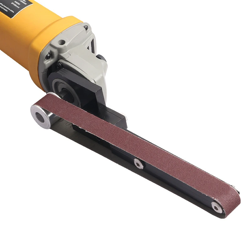 電動ミニベルトサンダー,日曜大工の研磨,グラインダー,アングルグラインダーベルト,80/400,m10用グリットベルト