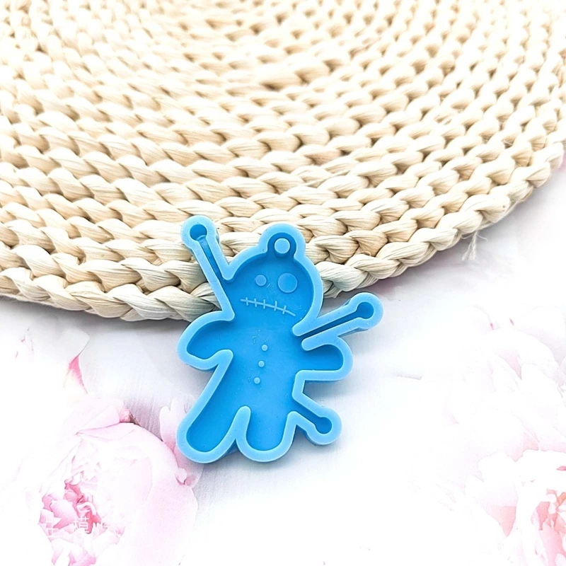 

Silicone Molds for DIY Keychain Pendant Unique Gift Women Girl A0KD