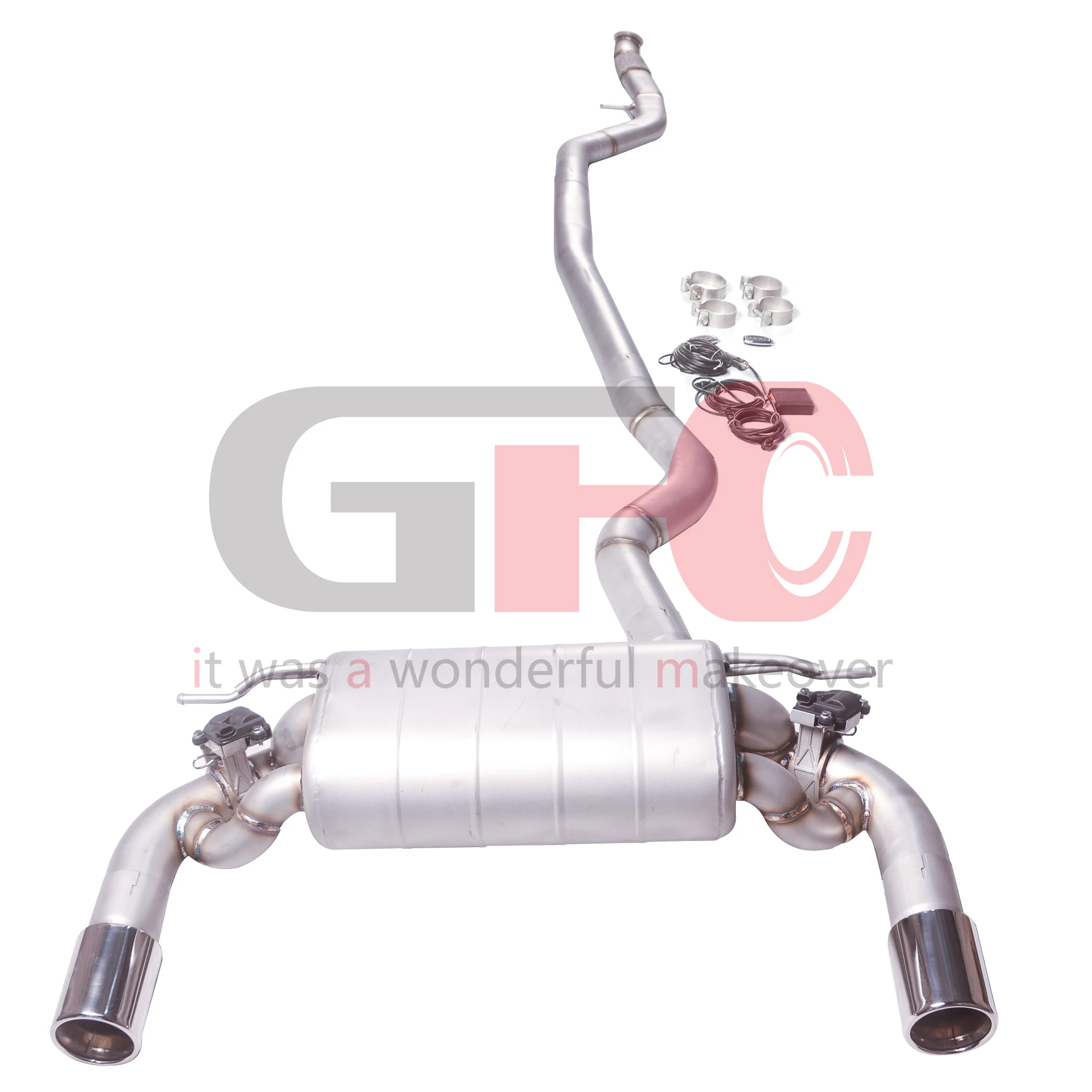 

Глушитель выхлопа Catback GFC для BMW 335 435 430 3.0T F30 F32 F33 F34 F35 F36 2013-2018), выхлопная система автомобильного электрического клапана