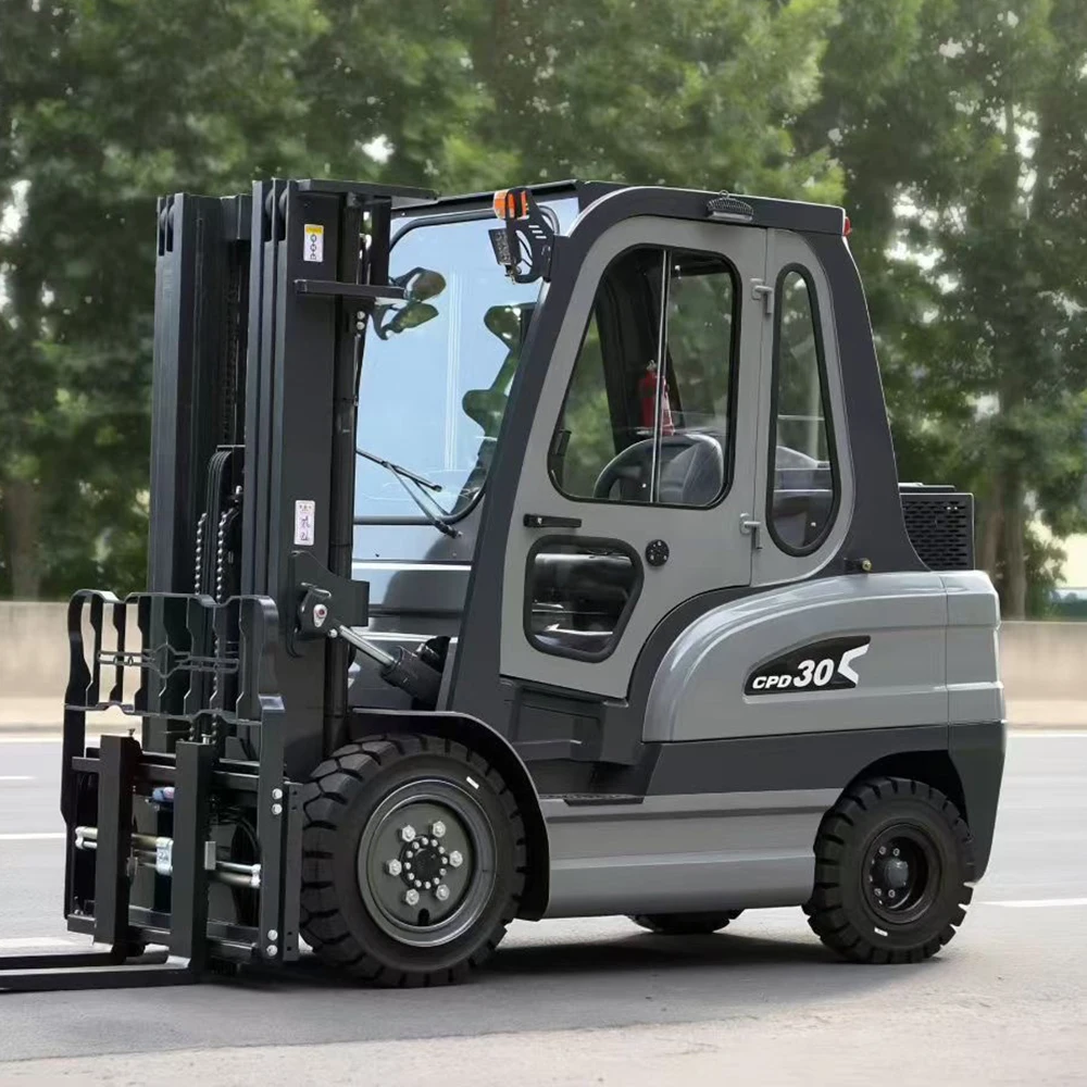 Portable for Small WarehousesMini Size 3Ton Electric Forklift