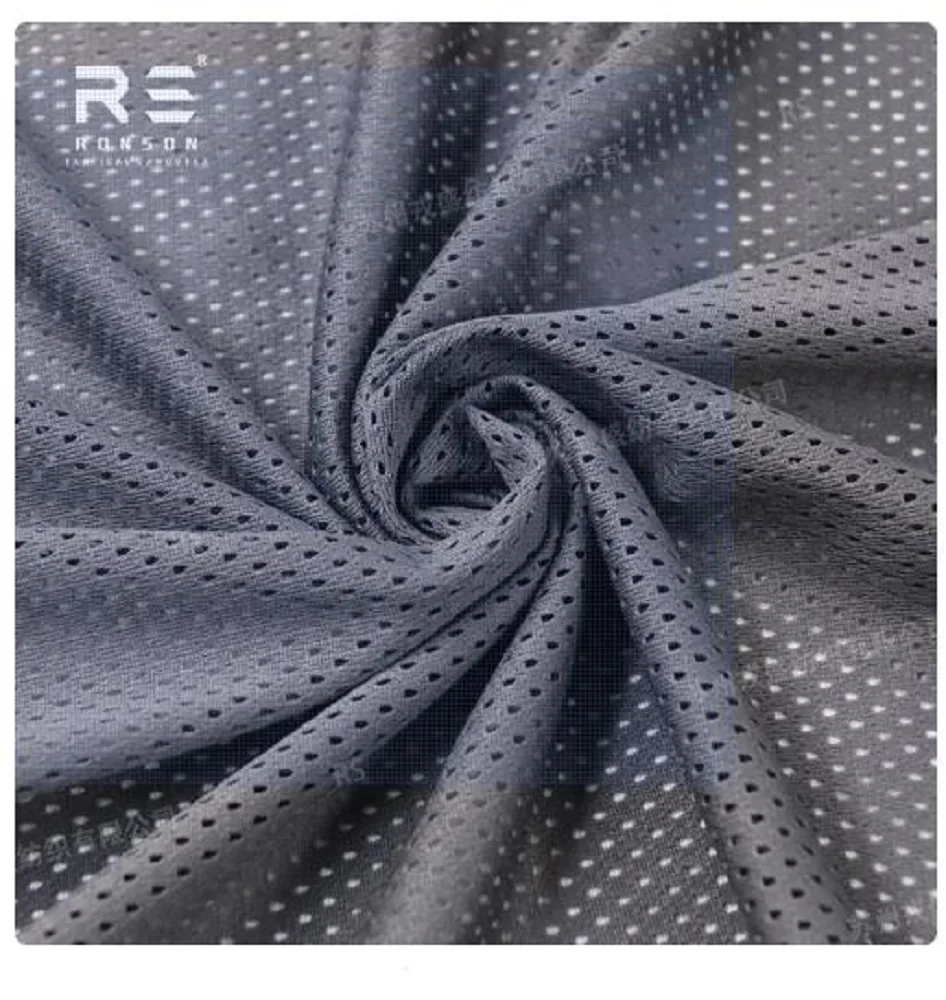 Soft And Breathable (Neck, Clothing) Elastic Mesh Fabric