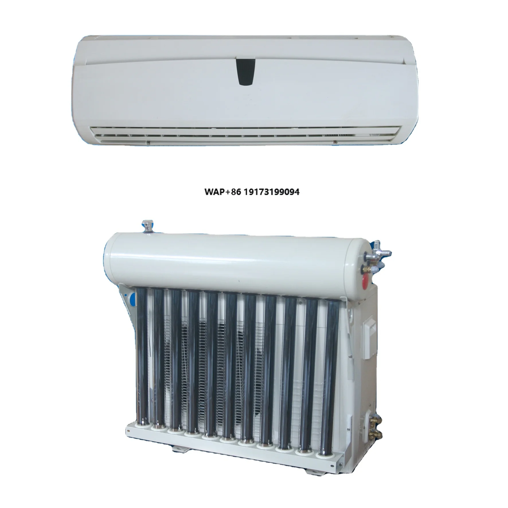 Vacuum Tube 1.0 Hybrid Solar air Conditioner No Need Batteries, No Inverters, No Solar Panels Only Require Vacuum Tube