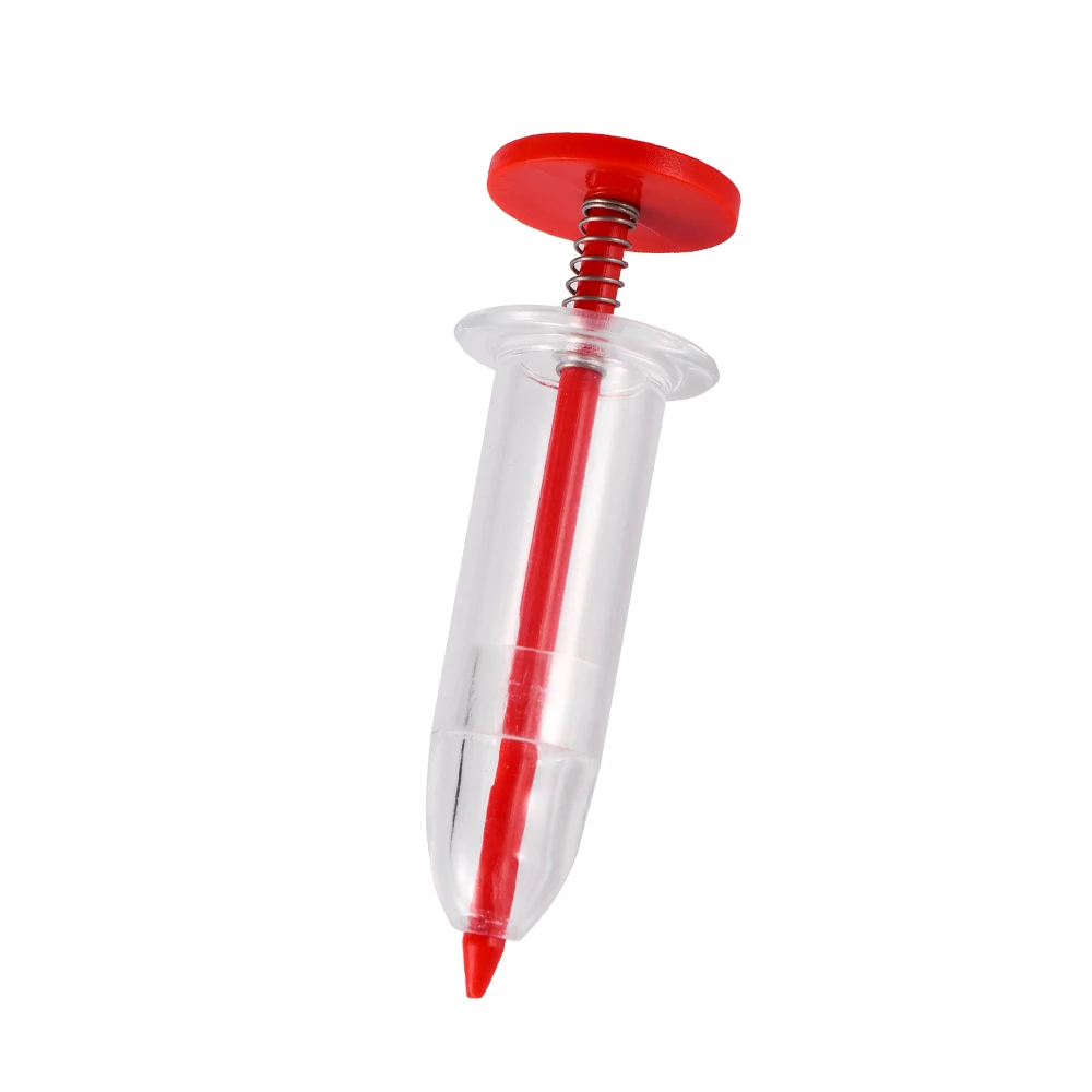 Precision Seeding Planter Portable Manual Sower Syringe Seeder Lightweight Flower Bed Gardening Tool For Home Gardening DIY view 5