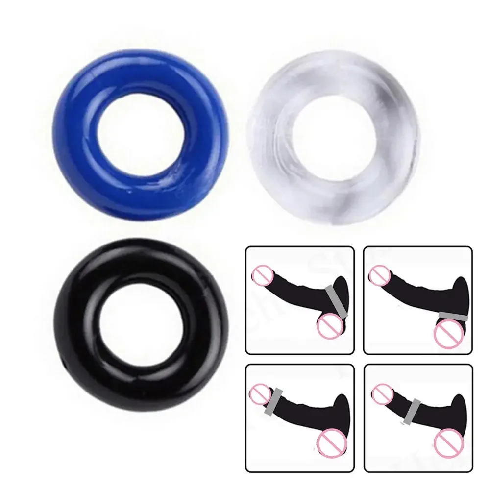 Anillo de silicona para hombres, ensanchador de pene, anillo bloqueable para hombres, sexo, hombres, mujeres, vibrador en Vegina Bucetar Formen Pennis