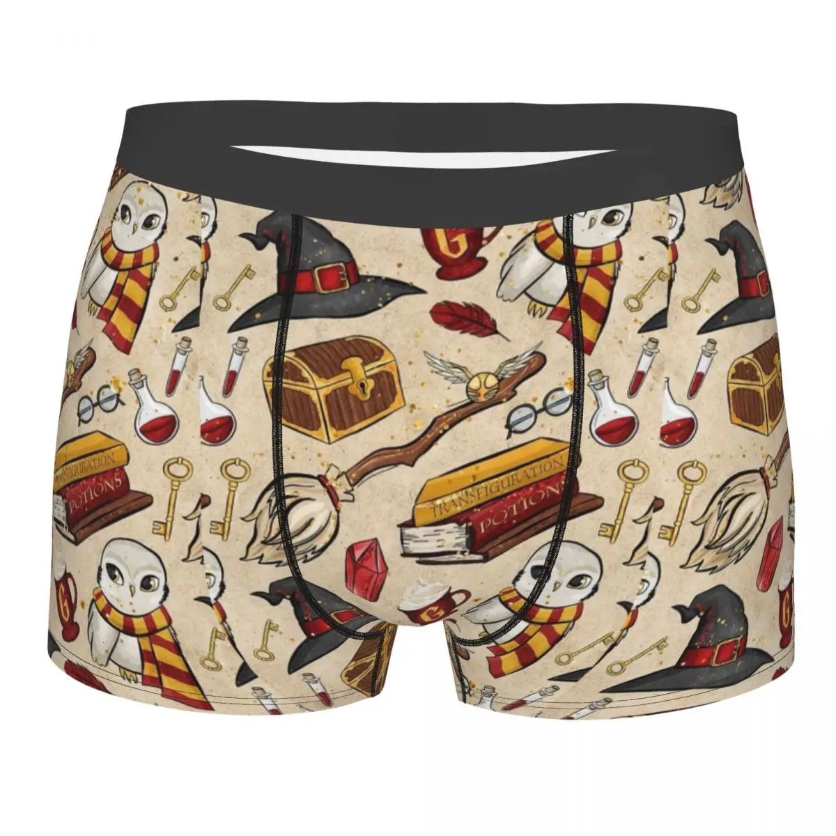 

Мужские эластичные трусы-боксеры Custom Harrys Magic Adventure Movies Potters