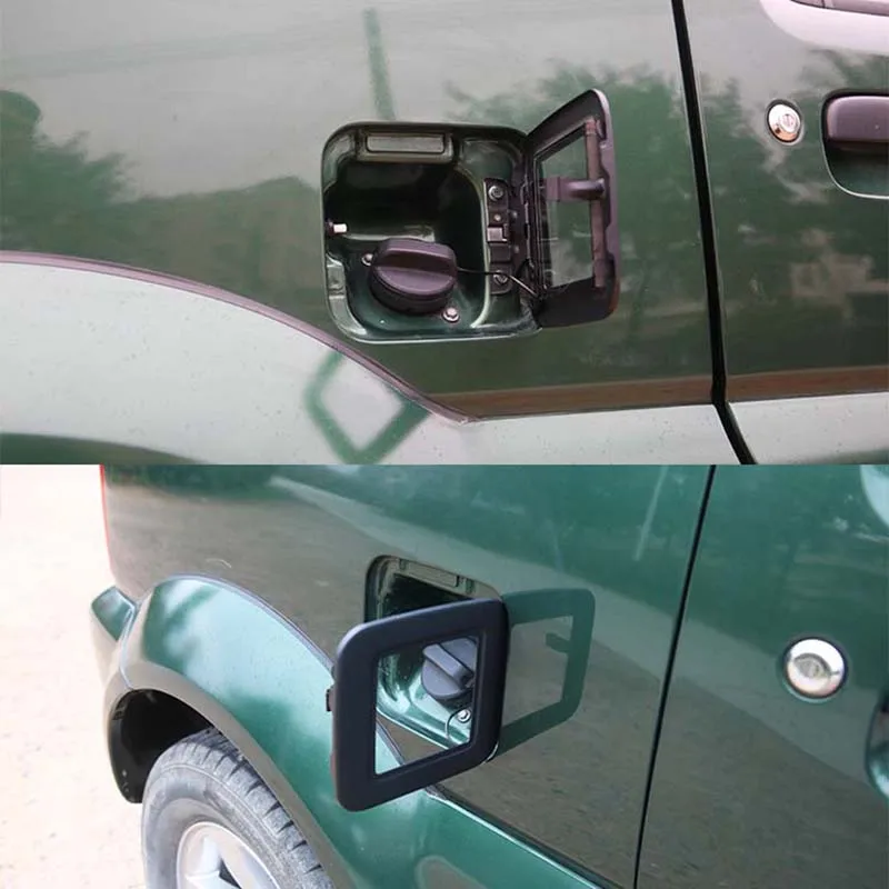 

For 2007-2017 Suzuki Jimny JB43 Car Fuel Filler Tank Cover Oil tTansparent Fuel Tank Cap Cover Decoration Car Accessories