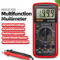 ANENG DT9205A Digital Multimeter AC/DC Transistor Electrical NCV Tester Meter Profesional Analog Auto Range Multimetro Tools