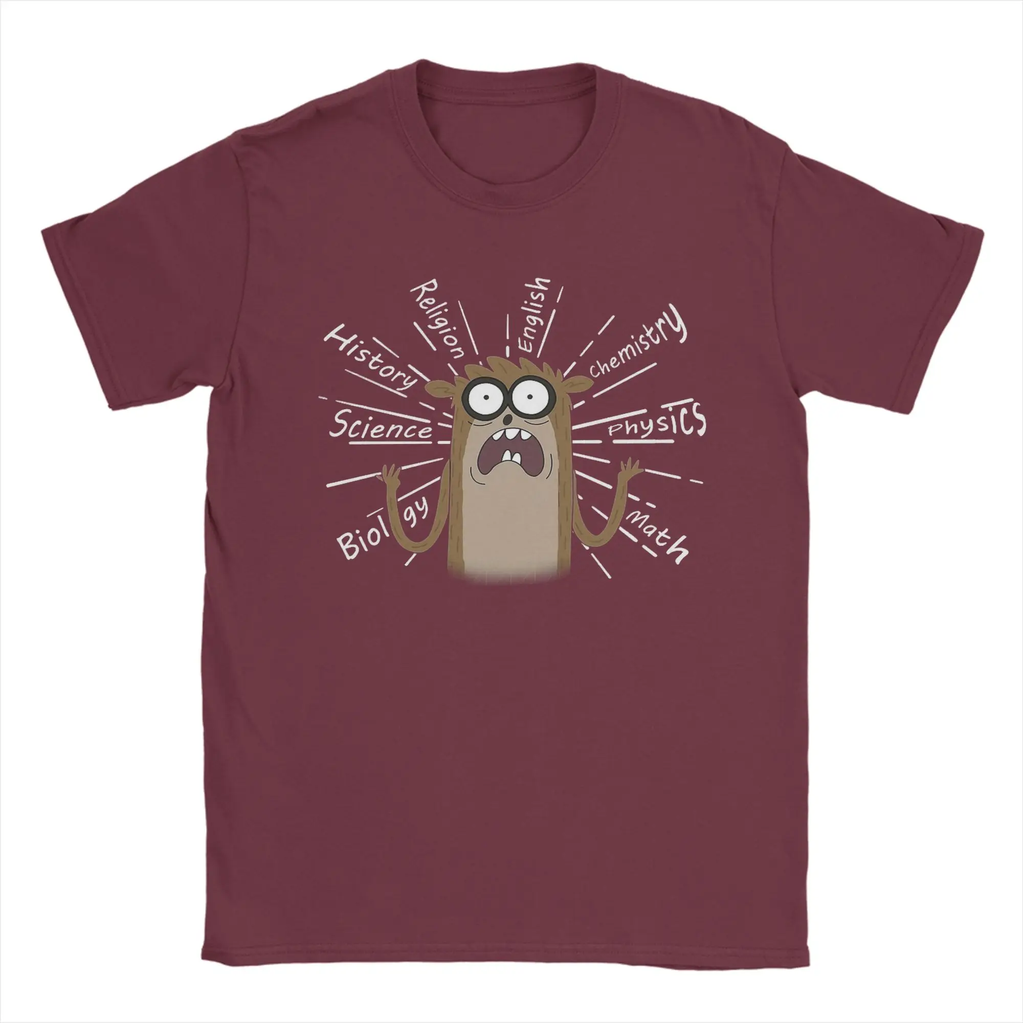 Novelty Rigby More Smarter Tshirts For Men Women Cotton Short Sleeve Regulars Show Round Neck Summer Top Tee