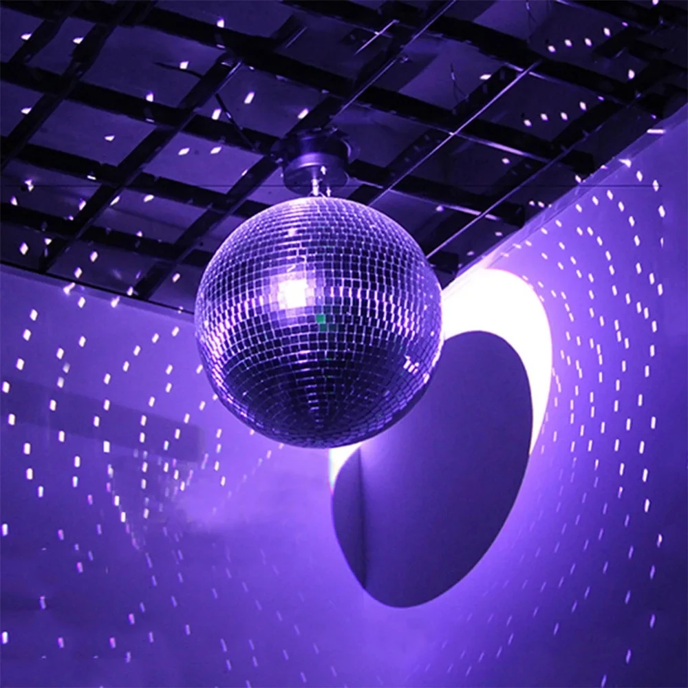 Disco Ball Mirrore Colorful Stage Lighting Effect Disco Mirror Glitter Ball Reflective Glass Ball Reflective Decorative Ball