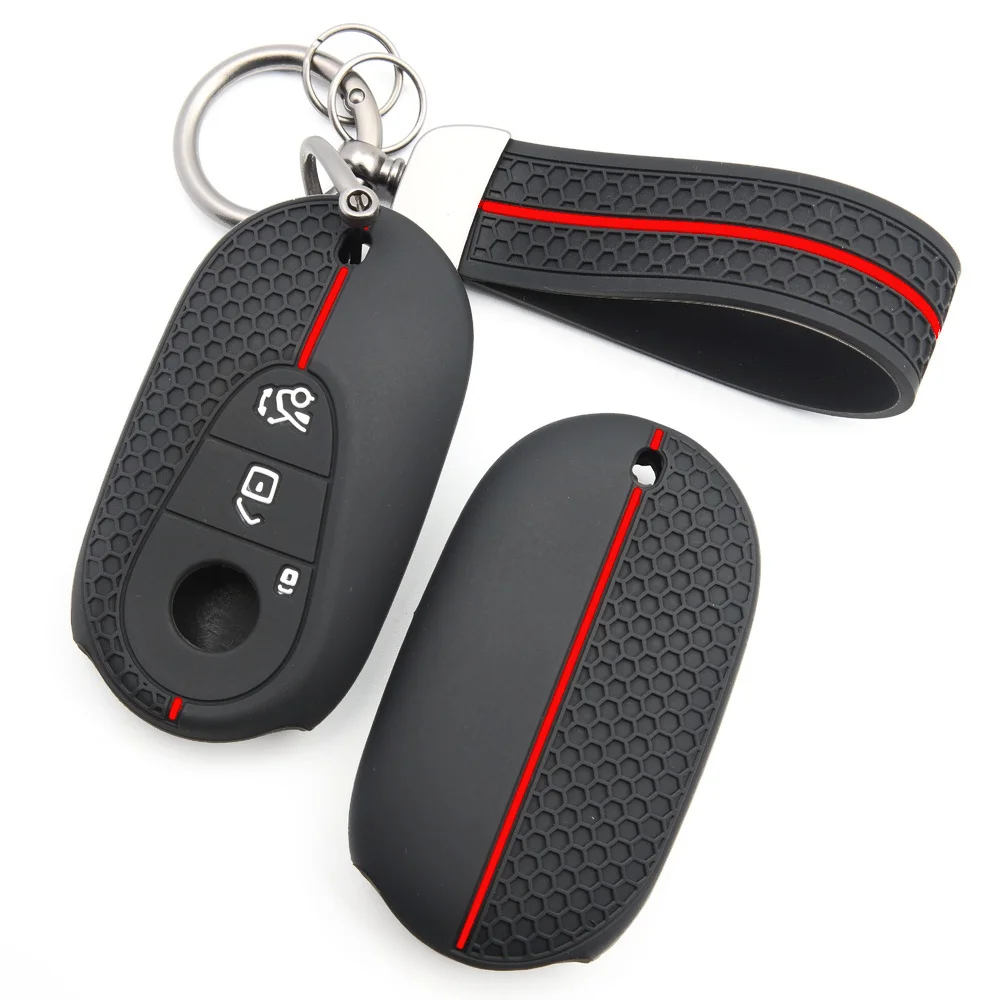 Smart Key Shell Keychain For Mercedes Benz C S A Class W206 W223 S350 C260 C300 S400 S450 S480 S500 Dustproof Smooth Finish