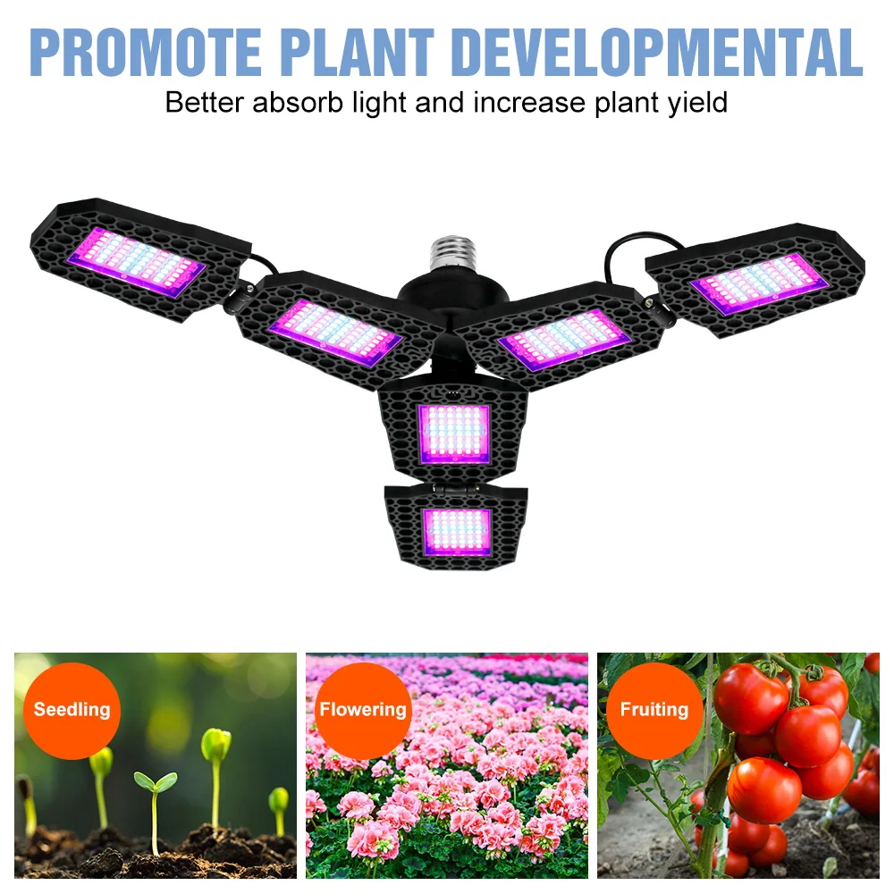 150 واط LED الطيف الكامل تنمو ضوء لمبة الزراعة المائية زراعة النباتات مصباح داخلي الدفيئة خيمة الطماطم الخضروات ملء الإضاءة #5