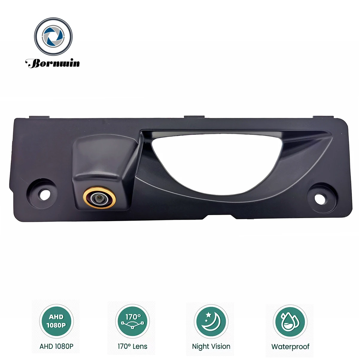 

Bornwin Car Rear View Reverse Backup Parking HD 1080*720P Camera For Honda Odyssey RB1 RB2 2003 2004 2005 2006 2007 2008