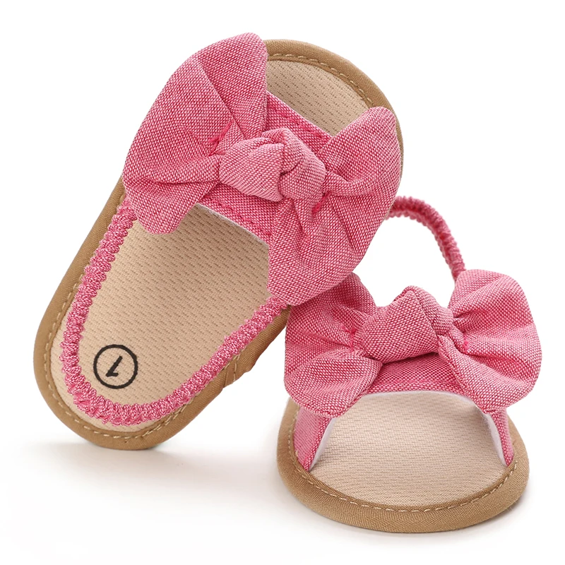 0-18 متر صنادل أطفال للفتيات بولي Butterfly فراشة الندى تو القماش الصلب أسفل الصيف في الهواء الطلق لينة وحيد عدم الانزلاق أحذية أطفال للتعلم #5