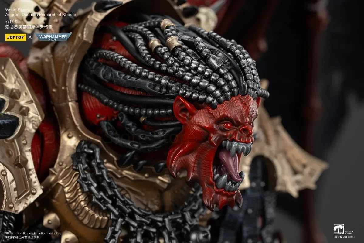 [متوفر] JOYTOY 1/18 Dark Source Warhammer 40K World-Swallower Terror Demon Gene Primrose Angron مجموعة هدايا دمية الحركة