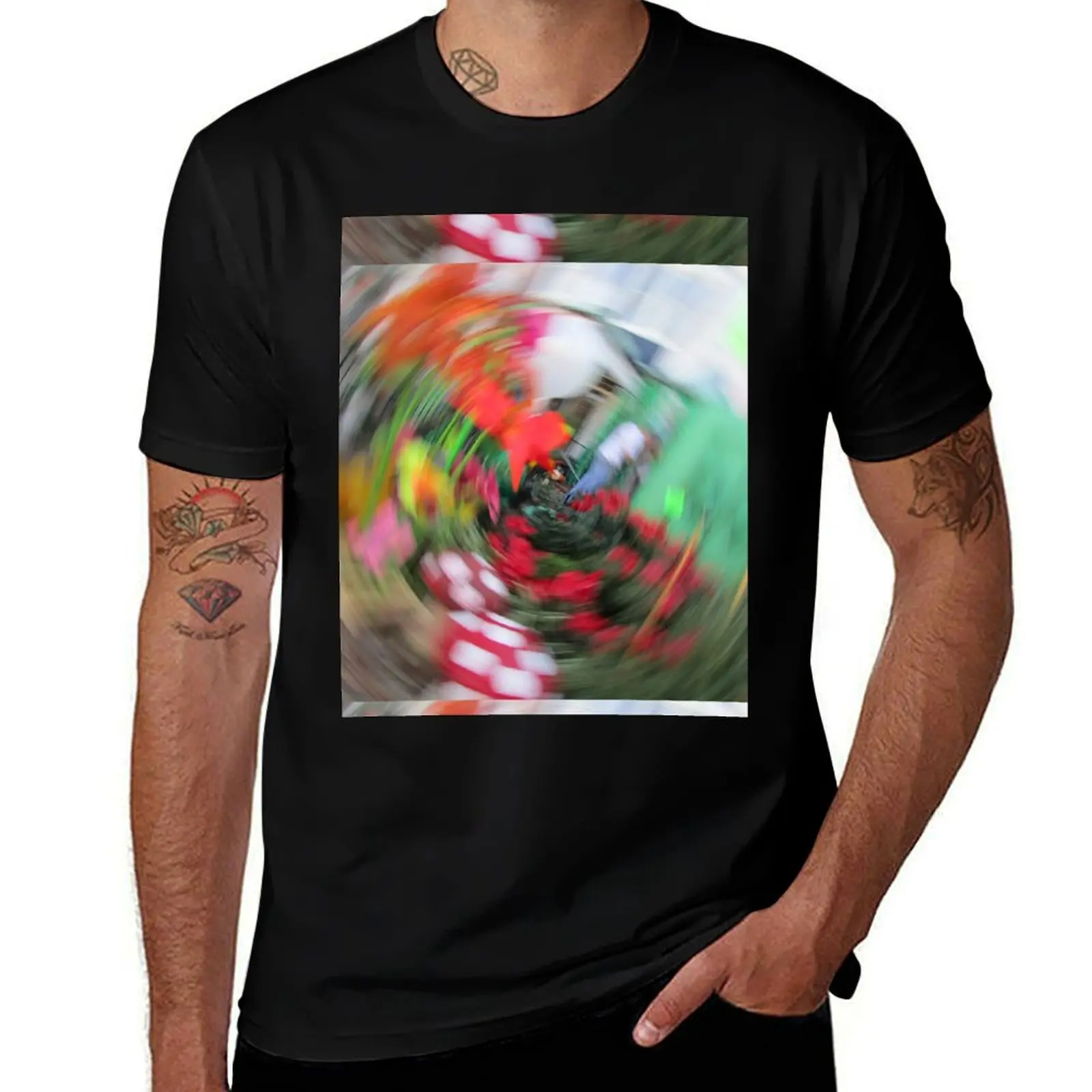 Wizard of Spins T-Shirt Outdoor Sports Lightweight Tee T-Shirt