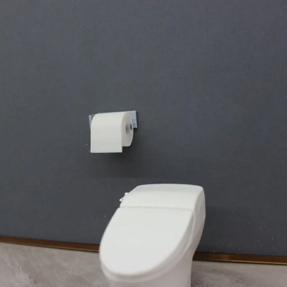 고품질 1:12 인형집 미니어처 종이 미니 DIY 롤 페이퍼 스탠드 포함 모델 하우스 종이 인형집 장식