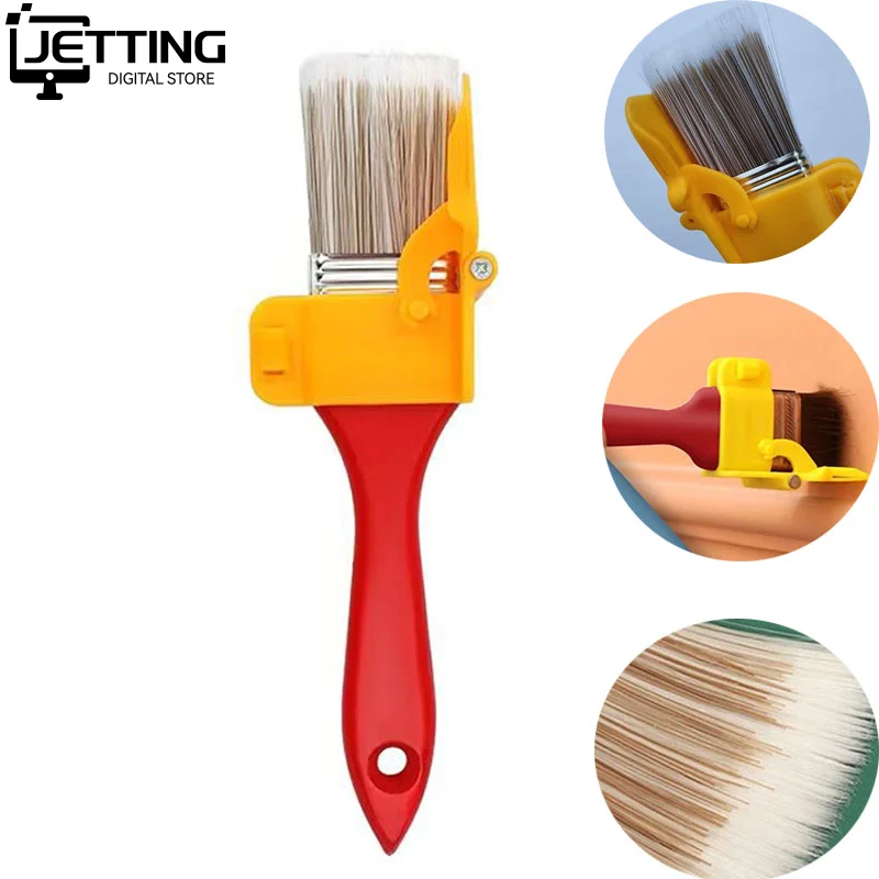 

Кисть для кромок, многофункциональная кисть для рисования, разделитель цветов, внутренняя стена, крыша, кисть для рисования, инструмент для обрезки латексной краски