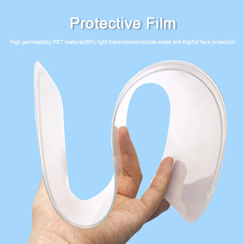 Splash-proof Dust-proof Mask Head-mounted Transparent Mask Adjustable Protective Face Mask Full Face Mask Kitchen Tools