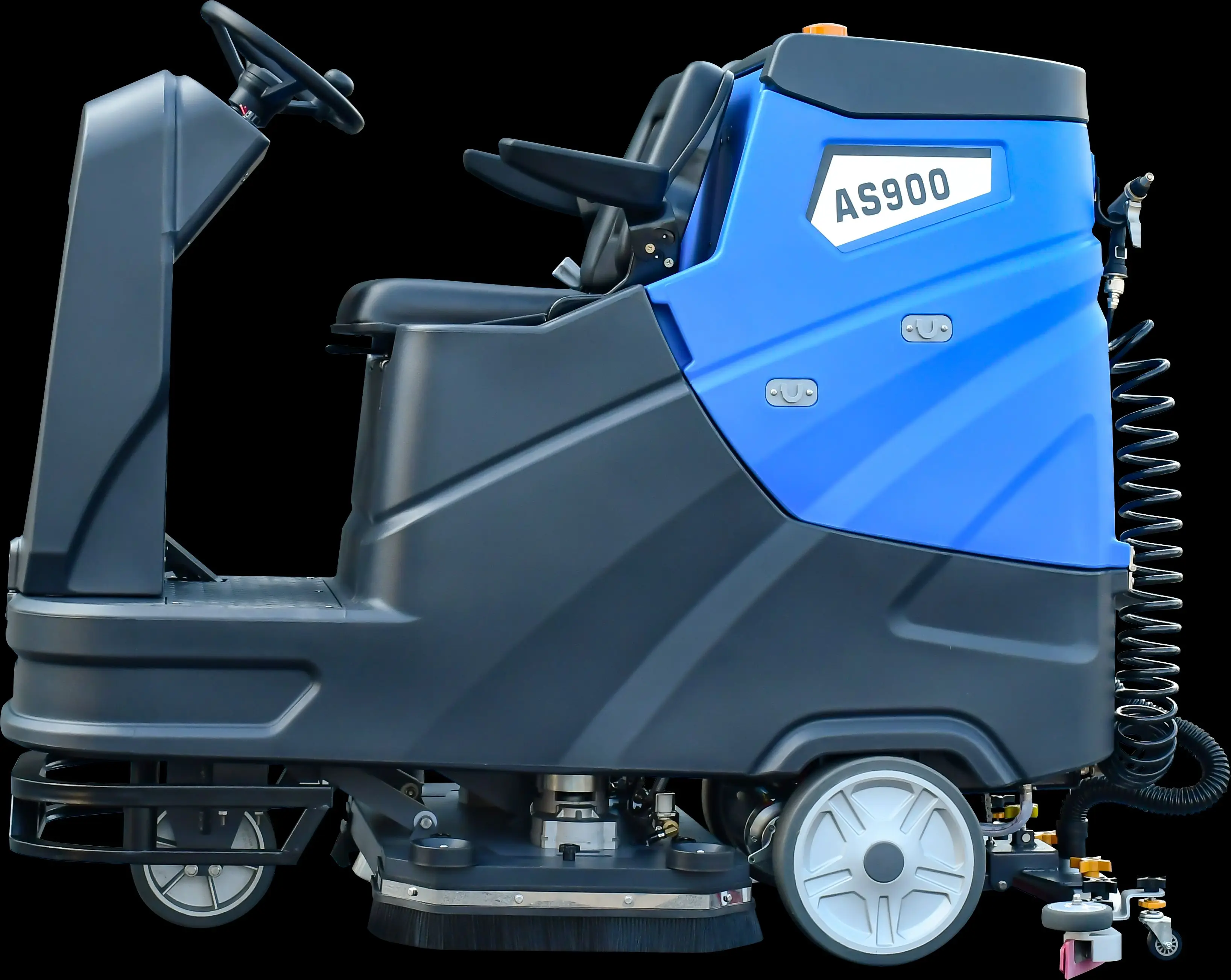 High Efficiency 24V Electric Floor Sweeper New Condition Automatic Riding-Type Washing Machine Cleaning Burnishing Use