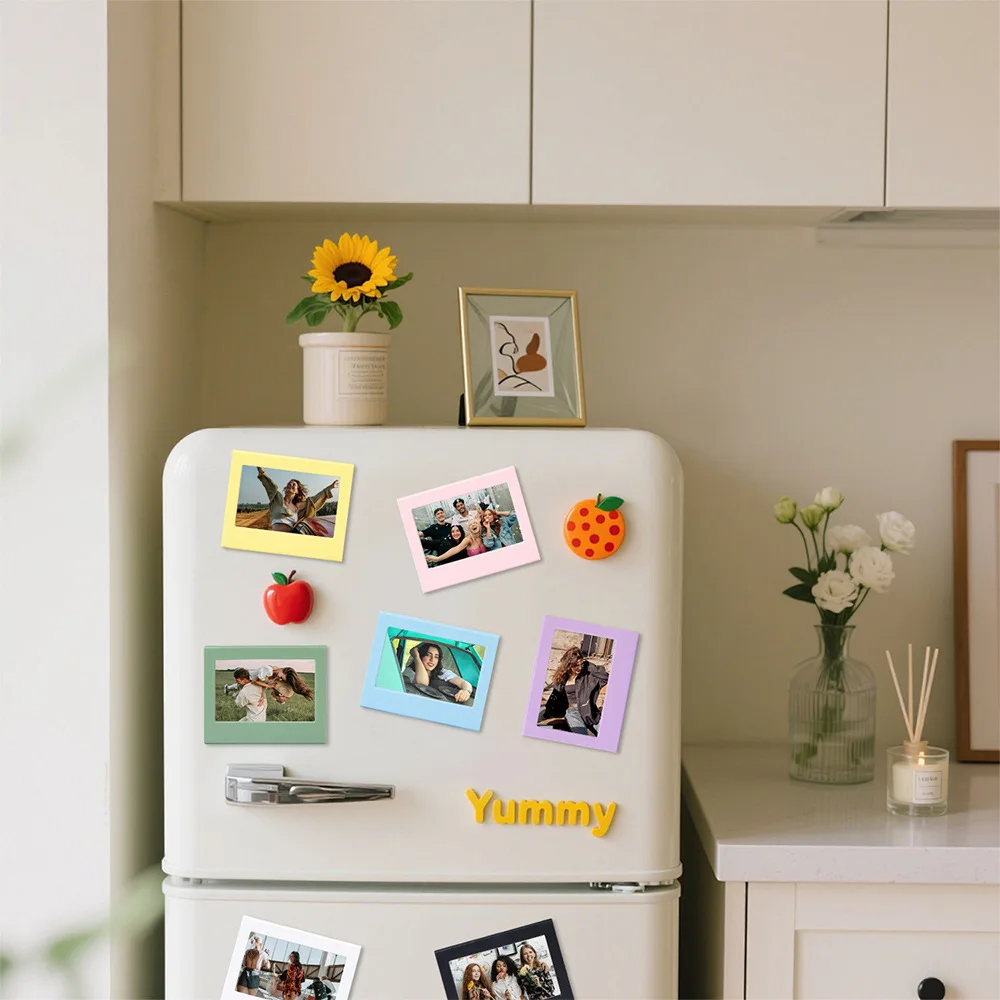 For Instax wide W400/210/300/LOMO Camera 5-Inch Magnetic Piece Table Decoration Wide/Magnetic Suction Fun SmallPhoto Frame Photo
