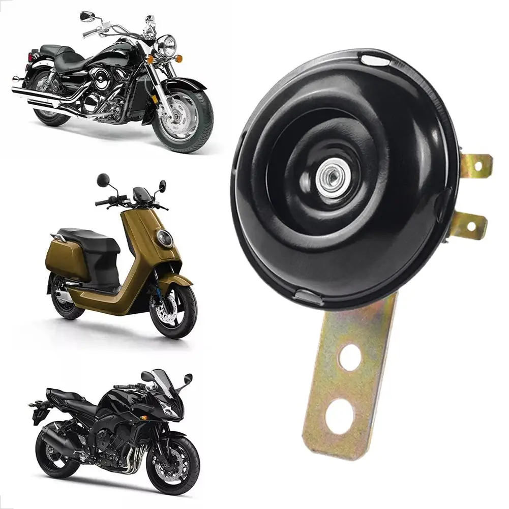 دراجة نارية القرن 12 فولت سوبر بصوت عال مقاوم للماء مكبر صوت مستدير العالمي سكوتر دراجة نارية E-الدراجات الدراجات الكهربائية القرن عدة الملحقات