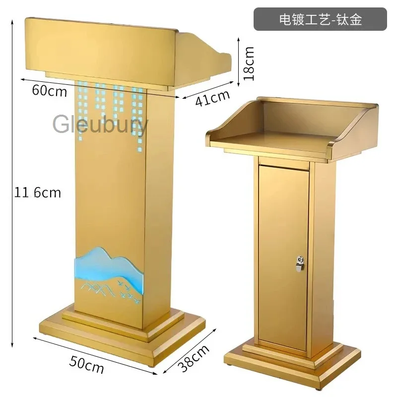 Stainless Steel Reception Desks Speech Restaurant Reception Desks Property Registration Office Furniture Военное ДелоZY40JDT
