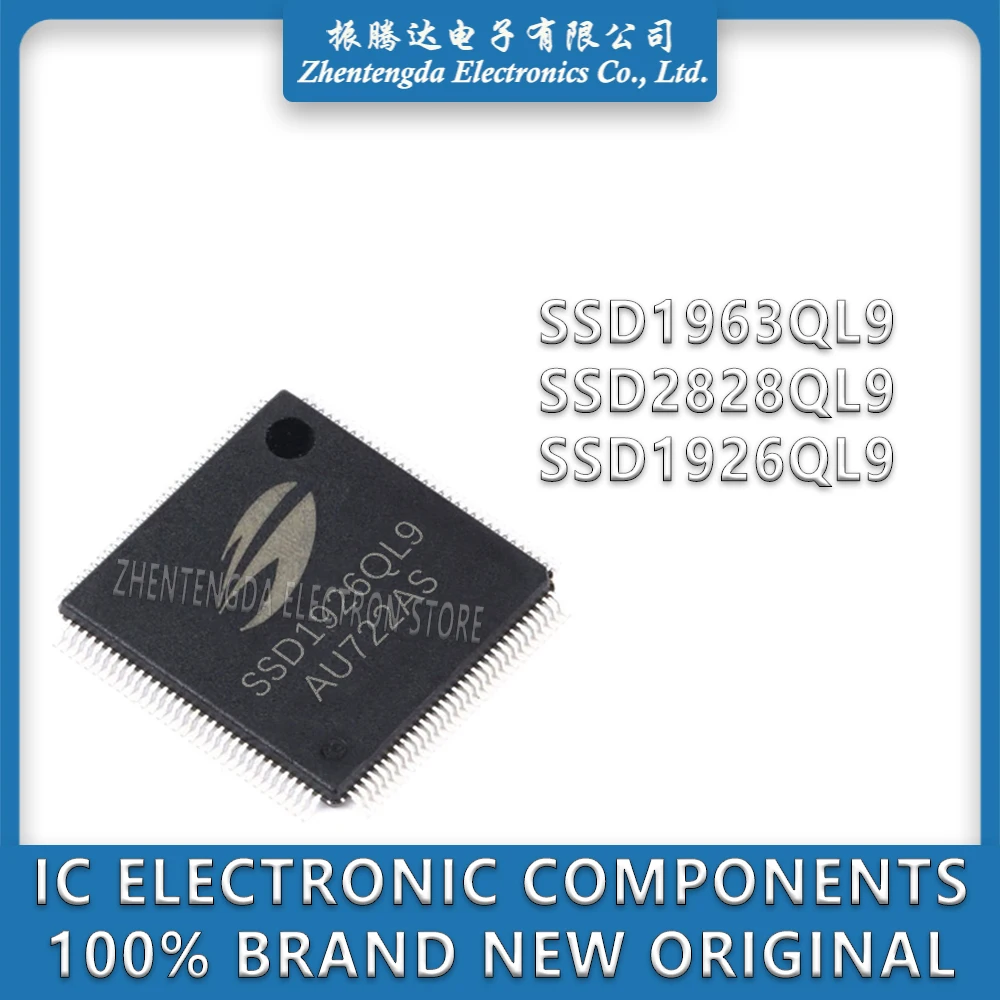 SSD1963QL9 SSD2828QL9 SSD1926QL9 SSD1963 SSD2828 SSD1926 IC Chip LQFP-128