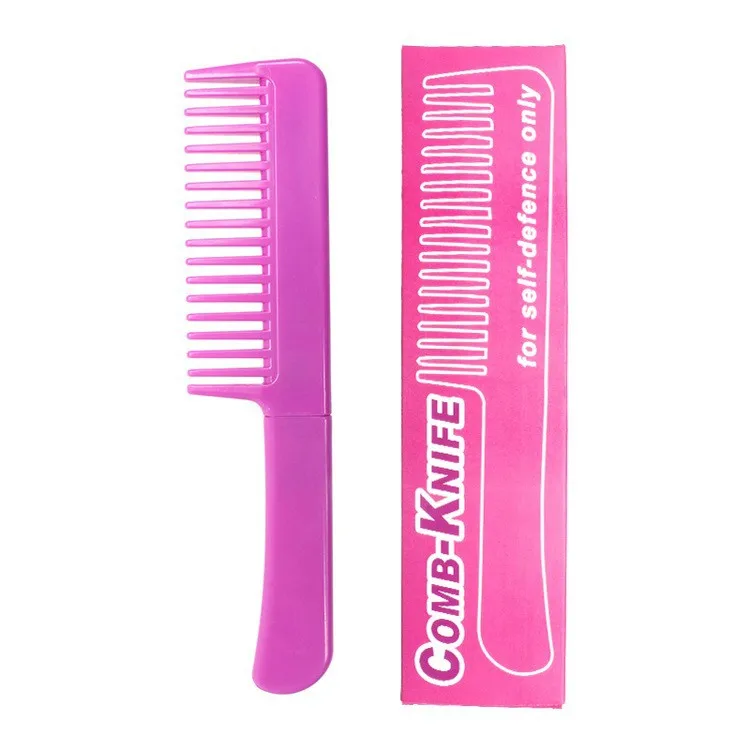 

New Multi-color Simple Hair Comb Black Plastic Cutting Comb Close Tooth Push Edge Flat Hair Salon Styling Comb Tool