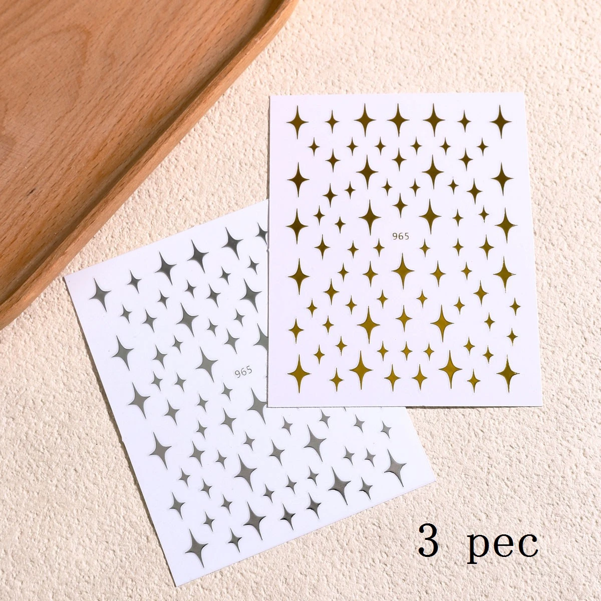 8 pezzi Y2K Satr nail art adesivo pentagramma/strisce incrociate design per unghie autoadesivo per donne ragazze decorazione manicure di lusso