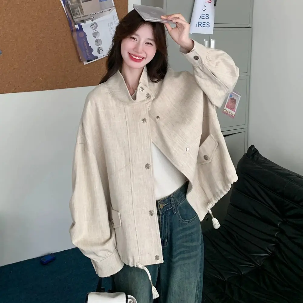 

Приталенные куртки, теплое женское зимнее пальто, женское темпераментное тонкое универсальное офисное базовое нишевое розовое утолщенное маленькое элегантное пальто на молнии