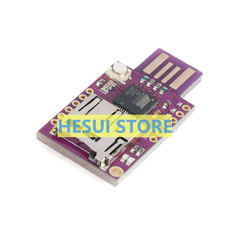 Virtual USB Keyboard  /Badusb/TF memory /ATMEGA32U4