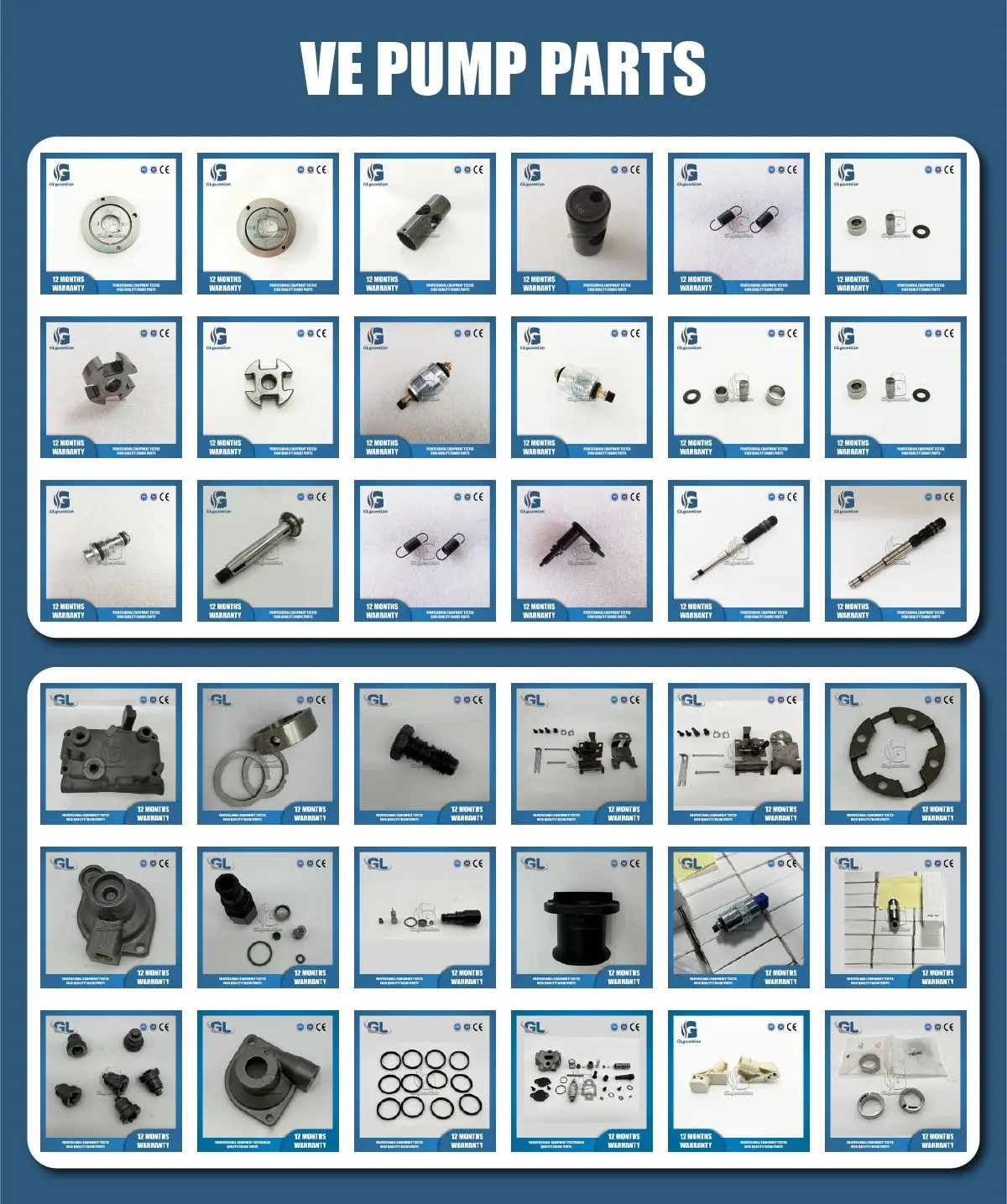 Tuned 096500-3081 Style VE Injection Pump Conversion For 1HZ 1HD Engine Tuning