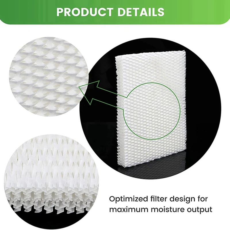 12 PCS Filtros de Substituição Para Vornado MD1-0034 Umidificador Evaporativo Acessórios Modelo EV100 EV200 EVDC300 EVDC500