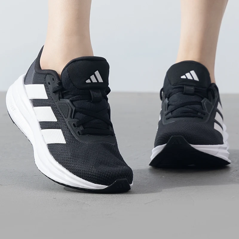 Sepatu Adidas Wanita ID8765, sneaker latihan fitness lari peredam kejut bernafas musim gugur 2024