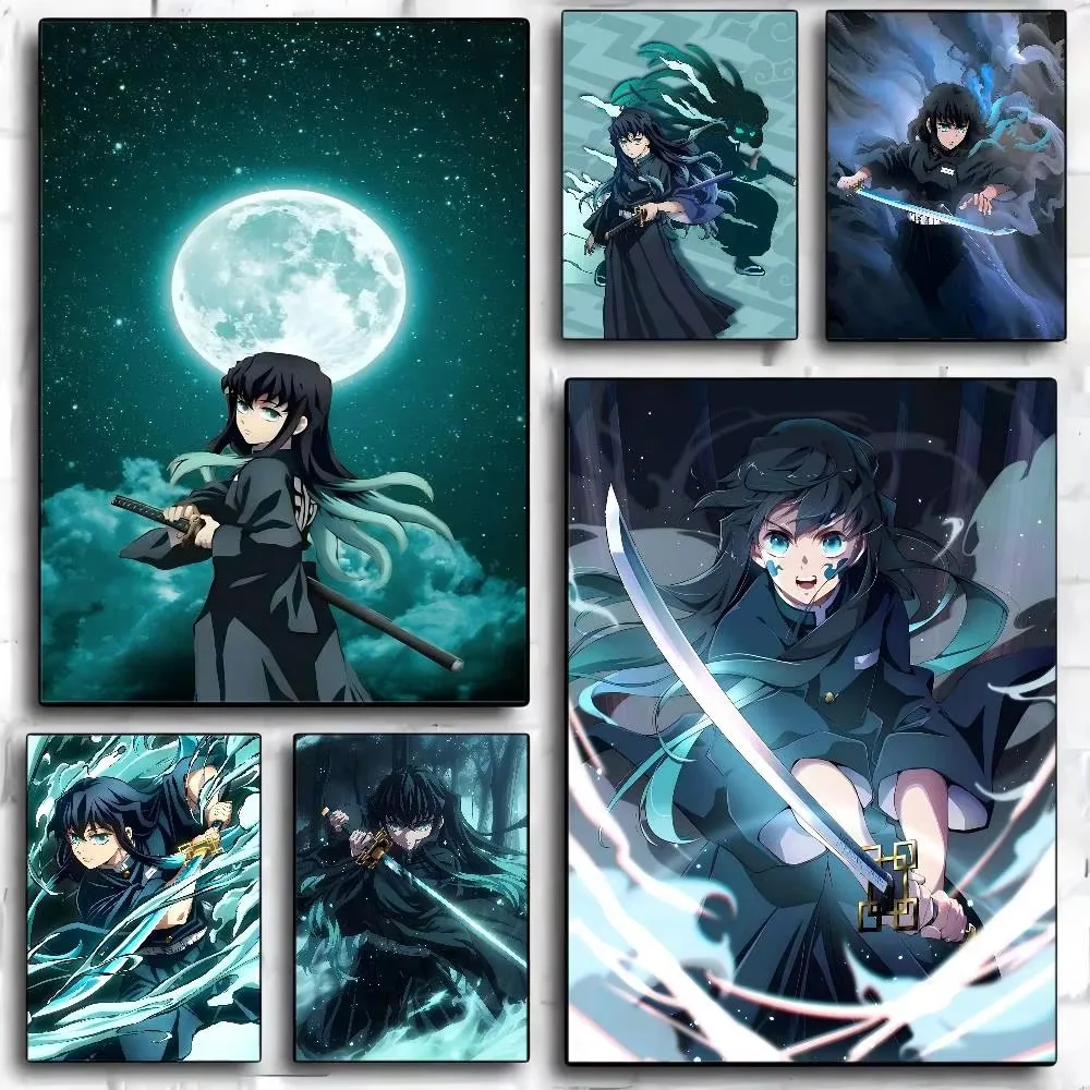 Diamantmalerei Muichiro Tokito Anime Vintage Diamantmosaik Handgefertigte Kunst Exquisites Kreatives Geschenk Heimdekoration