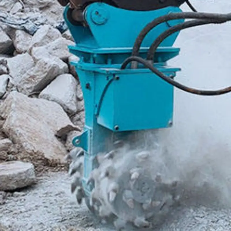 Hydraulic Drum Cutter High Torque Hydraulic Drum Cutter For Tunnel Boring And Hard Rock Directly Factory Sale